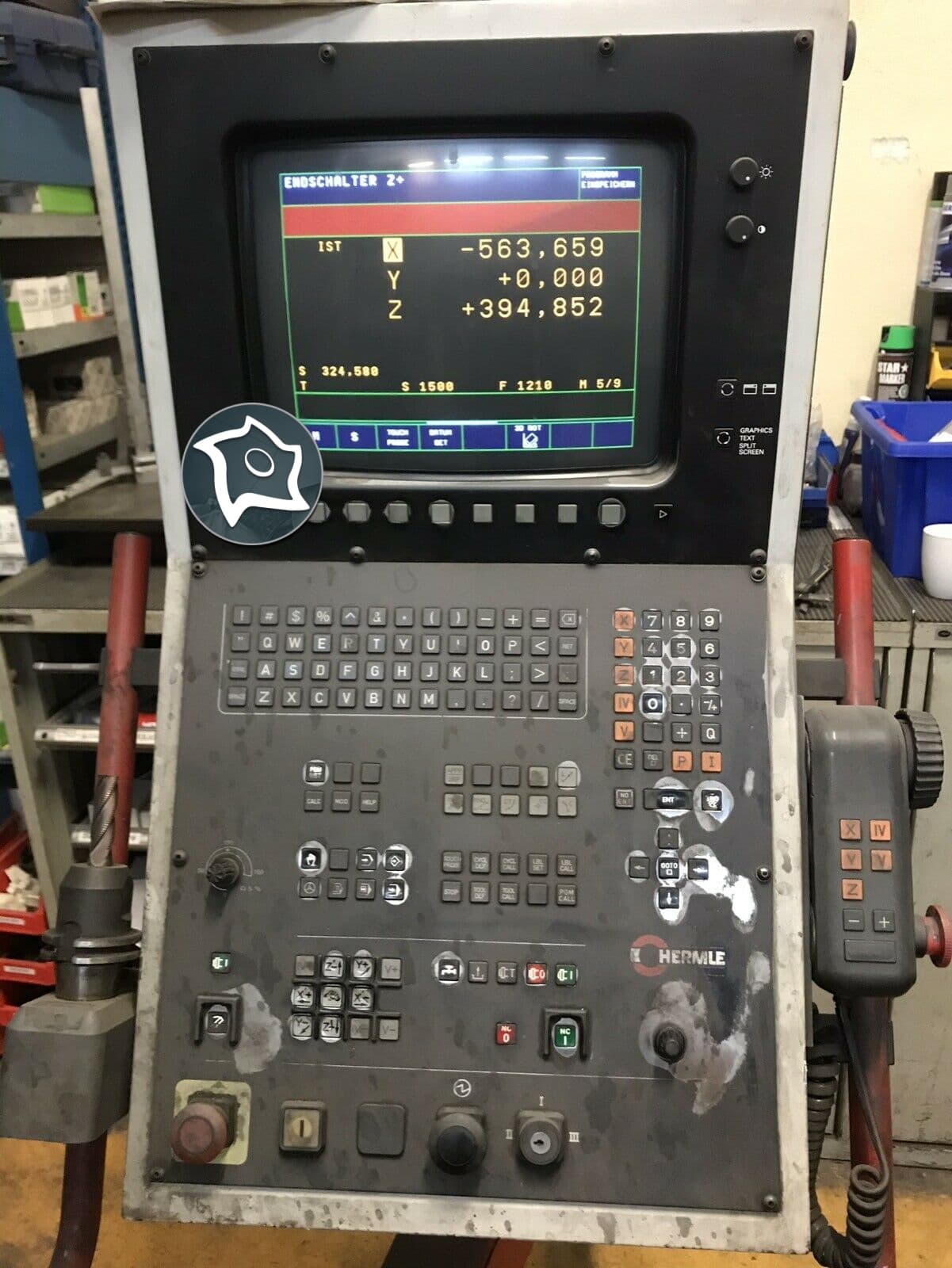 Универсально-фрезерный станок с ЧПУ Hermle UWF 1002 S -ID14879