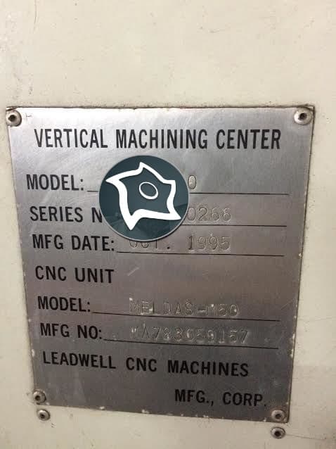 Универсально-фрезерный станок с ЧПУ LEADWELL VMC-40-ID12650