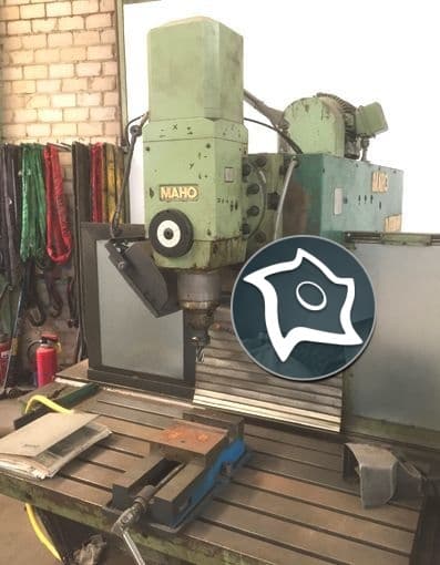 Универсально-фрезерный станок с ЧПУ MAHO MH 1000 T-ID15351