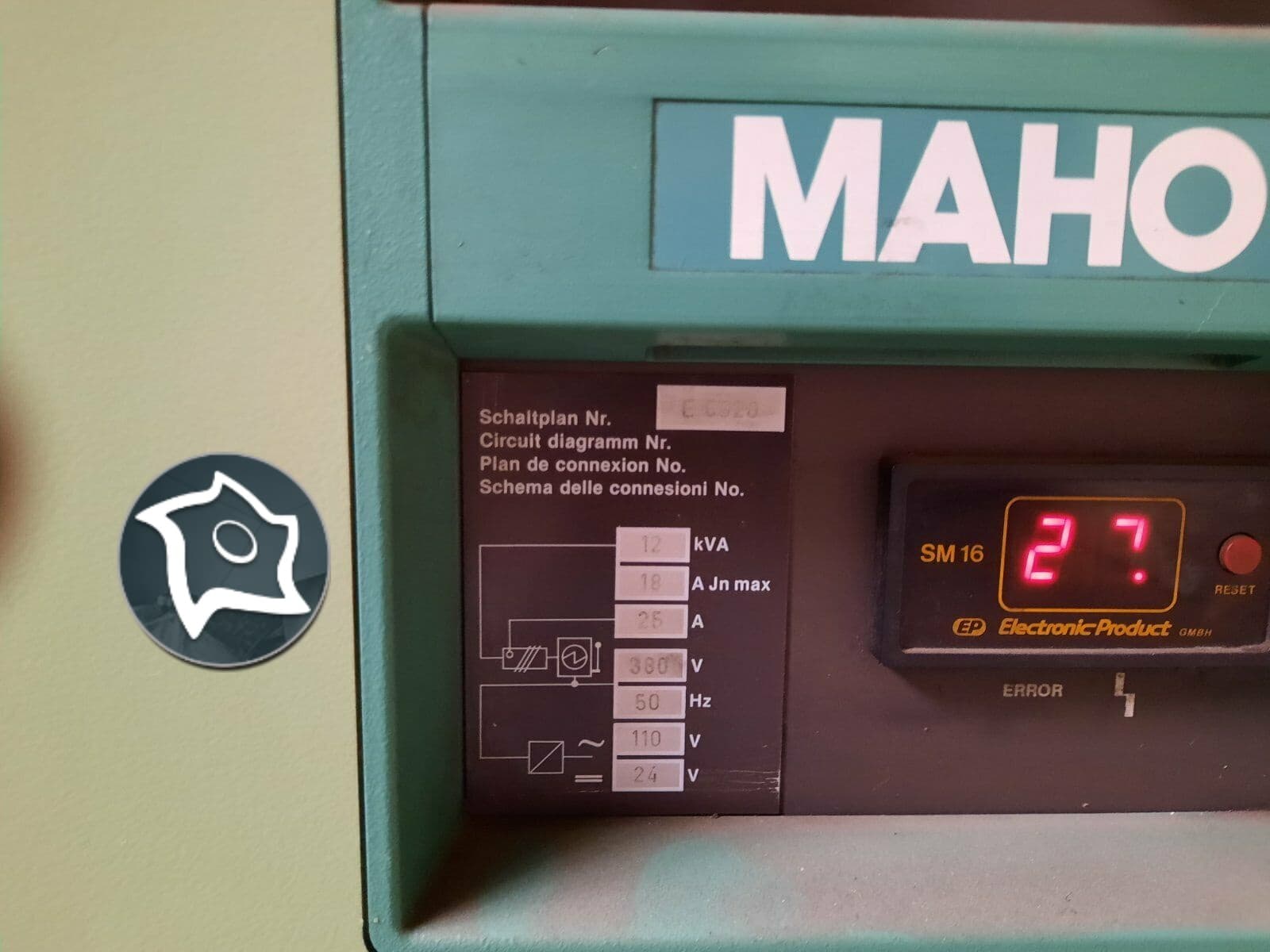 Универсально-фрезерный станок с ЧПУ MAHO MH 600 E-ID15633