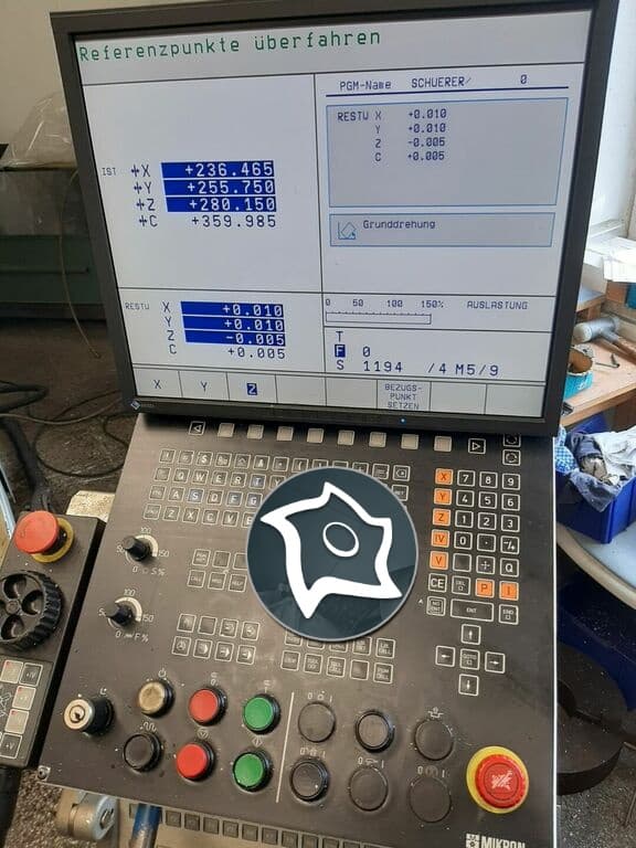 Универсально-фрезерный станок с ЧПУ Mikron UM 600-ID15115