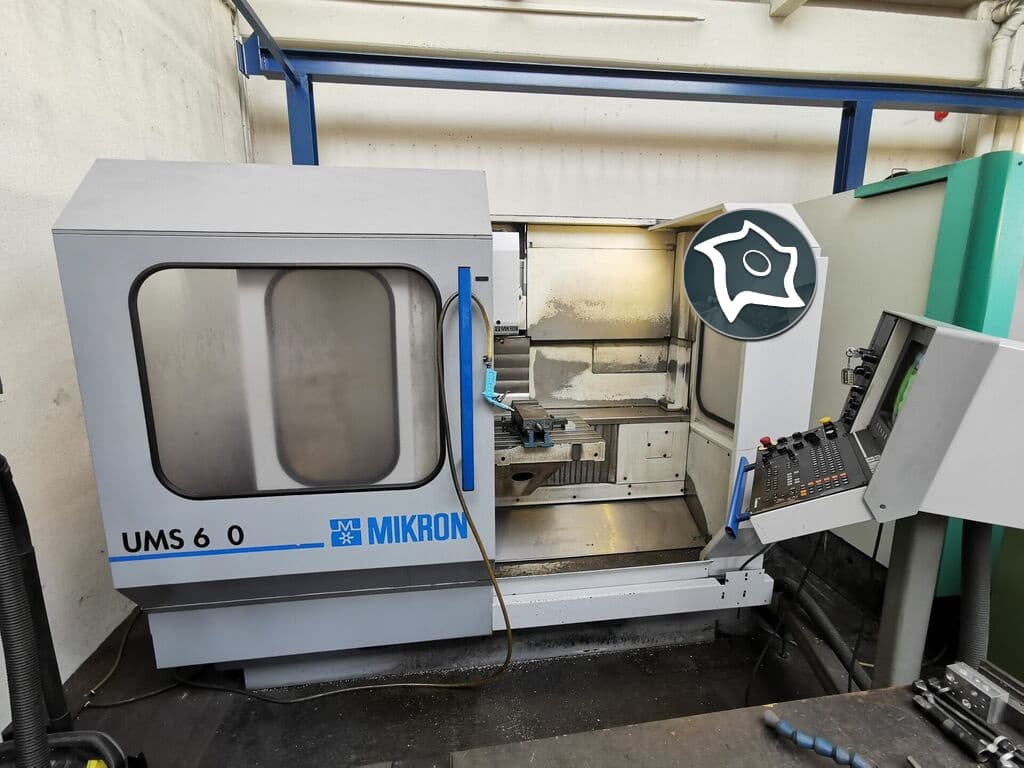 Универсально-фрезерный станок с ЧПУ Mikron UMS 600-ID13108
