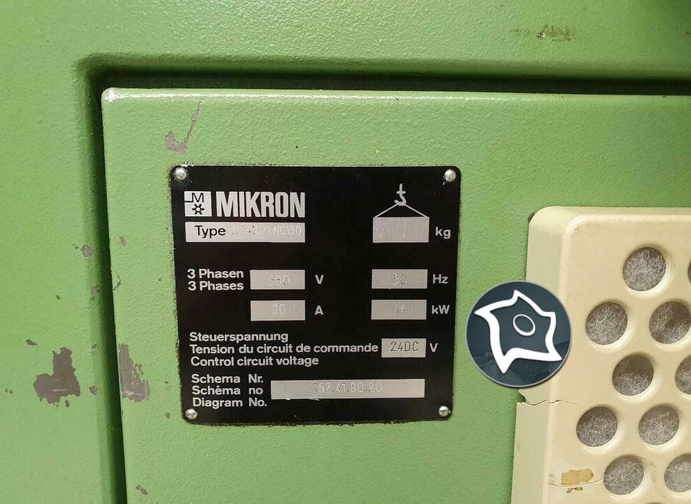 Универсально-фрезерный станок с ЧПУ Mikron WF 41 C-ID14655