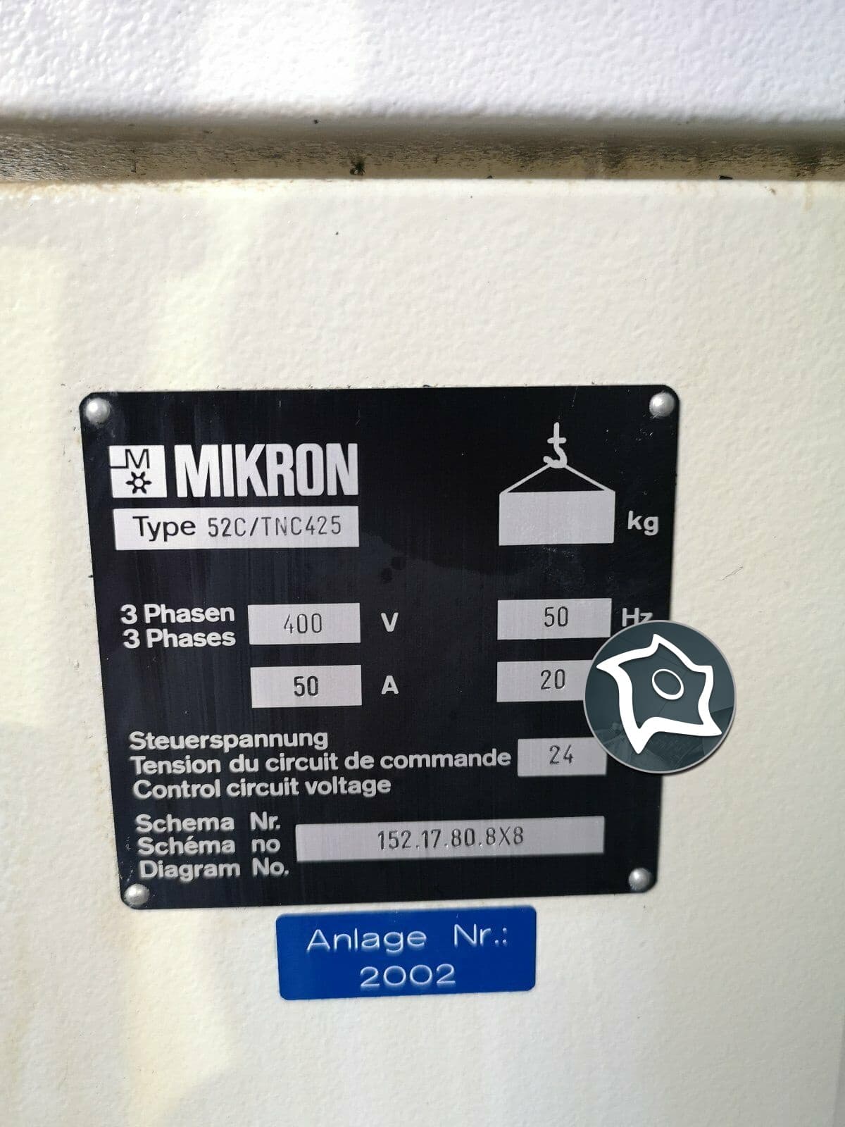 Универсально-фрезерный станок с ЧПУ Mikron WF 52 C-ID14945