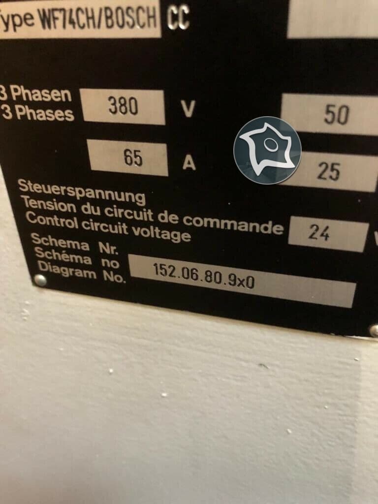 Универсально-фрезерный станок с ЧПУ MIKRON WF 74 CH-ID15347