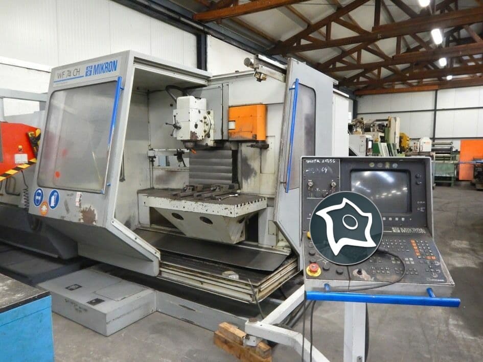 Универсально-фрезерный станок с ЧПУ Mikron WF 74 CH-ID16066