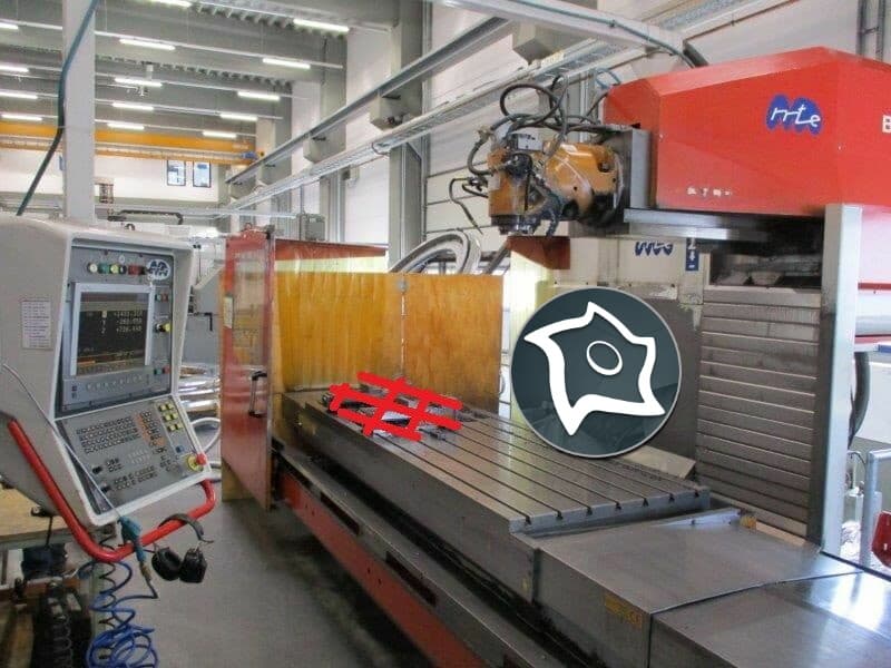 Универсально-фрезерный станок с ЧПУ MTE BF 2700-ID15754