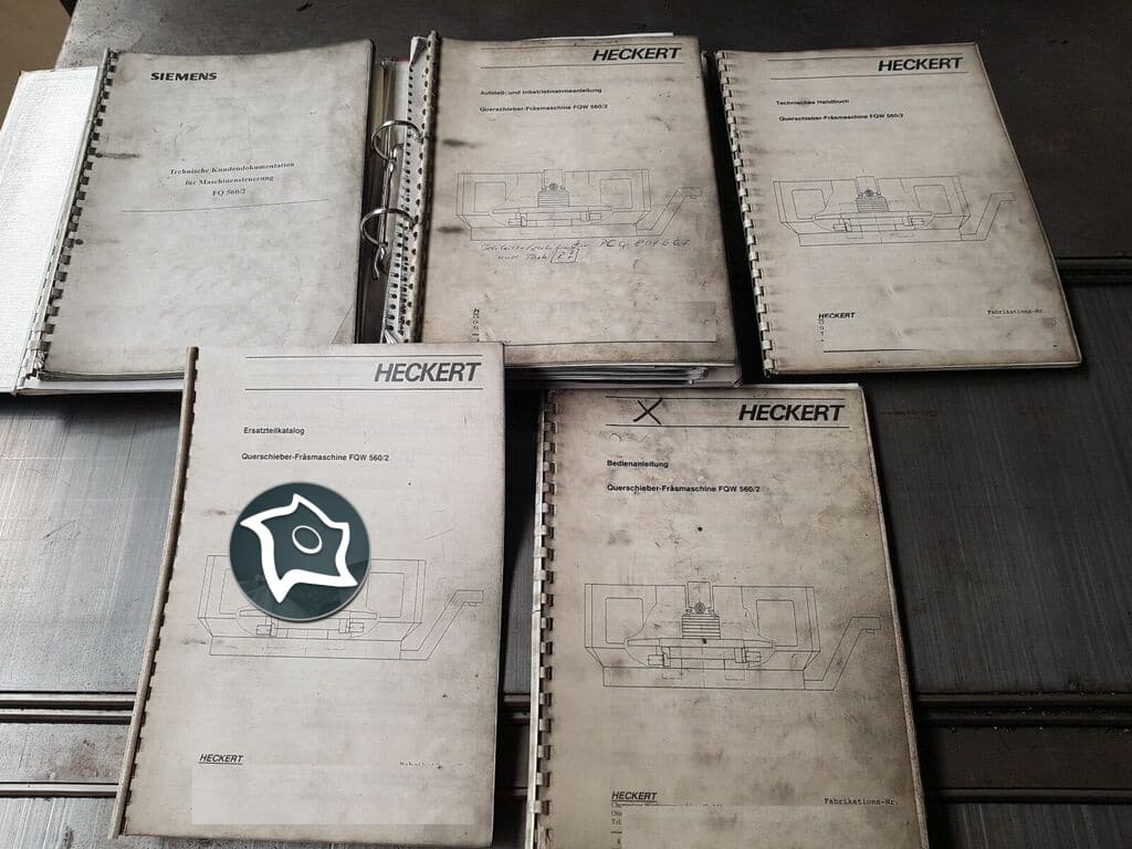 Универсально-фрезерный станок с ЧПУ WMW HECKERT FQW-560-ID13746