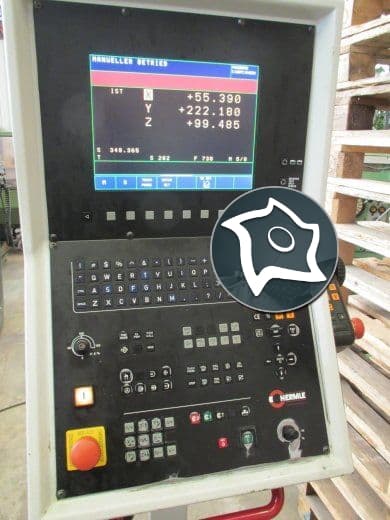 Универсальный инструментально-фрезерный станок с ЧПУ HERMLE UWF 851 H-ID12300