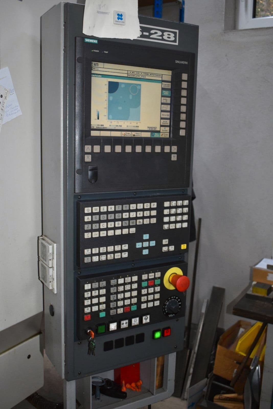 Вертикально-фрезерний верстат з ЧПУ CHIRON FZ 08 S-ID16652