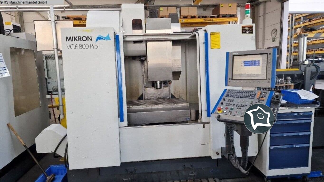 Вертикально-фрезерний верстат з ЧПУ MIKRON VCE 800 pro-ID16654