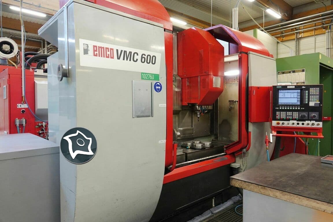 Вертикально-фрезерный обрабатывающий центр Emco VMC 600-ID12379