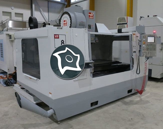 Вертикально-фрезерный обрабатывающий центр с ЧПУ HAAS VF-8D/40 HE-ID11897
