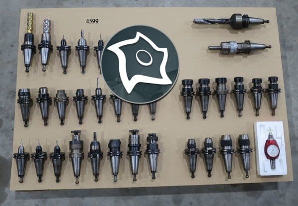 Вертикально-фрезерный обрабатывающий центр с ЧПУ HAAS VF-8D/40 HE-ID11897