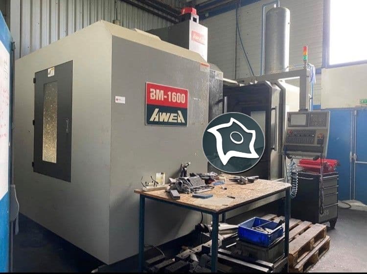 Вертикально-фрезерний верстат з ЧПУ AWEA BM 1600-ID12911