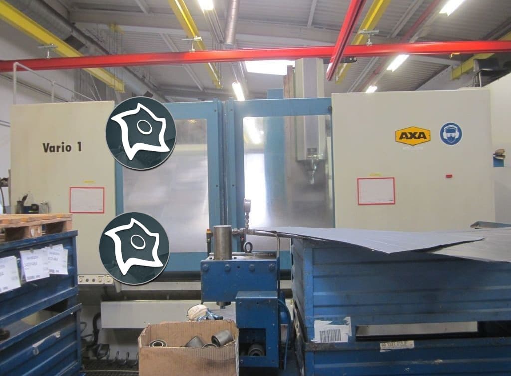 Вертикально-фрезерный станок с ЧПУ AXA Vario 1-ID14393