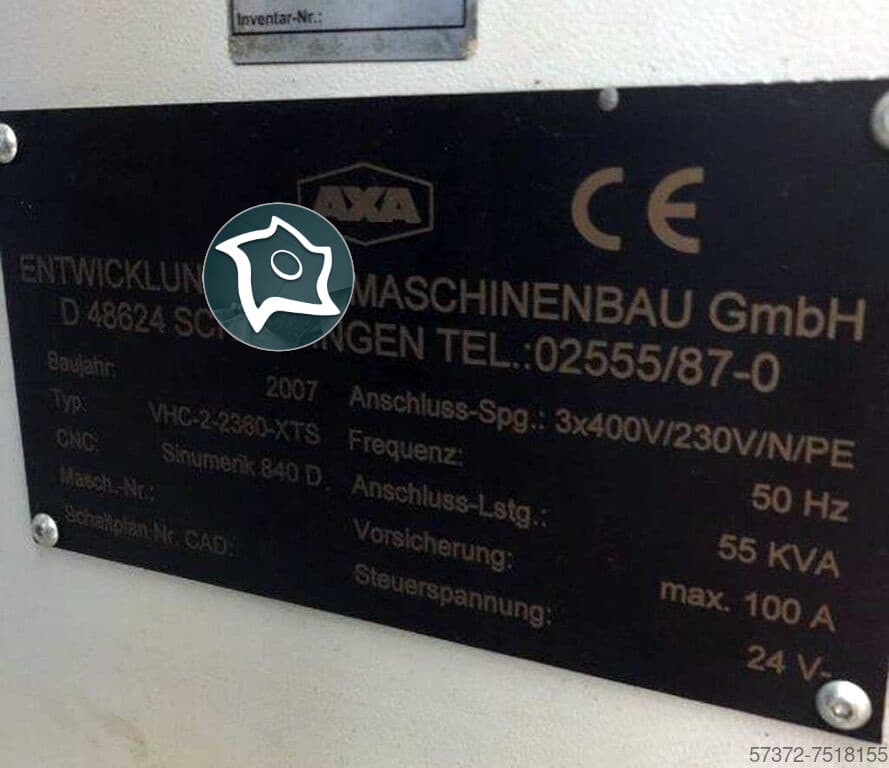 Вертикально-фрезерный станок с ЧПУ AXA VHC-2-2380-XTS-ID16869