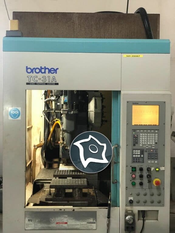 Вертикально-фрезерный станок с ЧПУ Brother TC-31A-ID16541