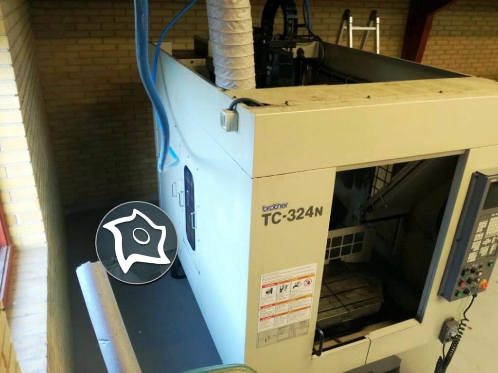 Вертикально-фрезерный станок с ЧПУ BROTHER TC 324 N-ID15100