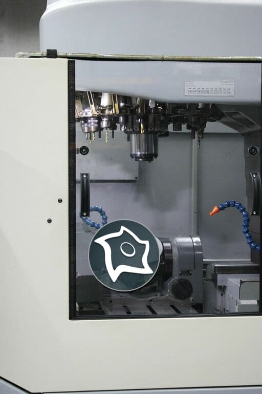 Вертикально-фрезерный станок с ЧПУ CHIRON FZ 12 S-ID15120