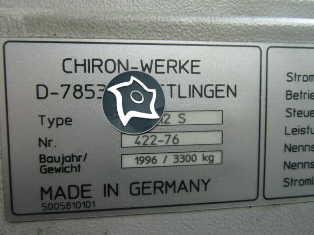 Вертикально-фрезерный станок с ЧПУ Chiron FZ 12 S Magnum-ID15699