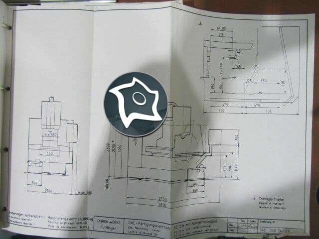 Вертикально-фрезерный станок с ЧПУ Chiron FZ 12 S Magnum-ID15699