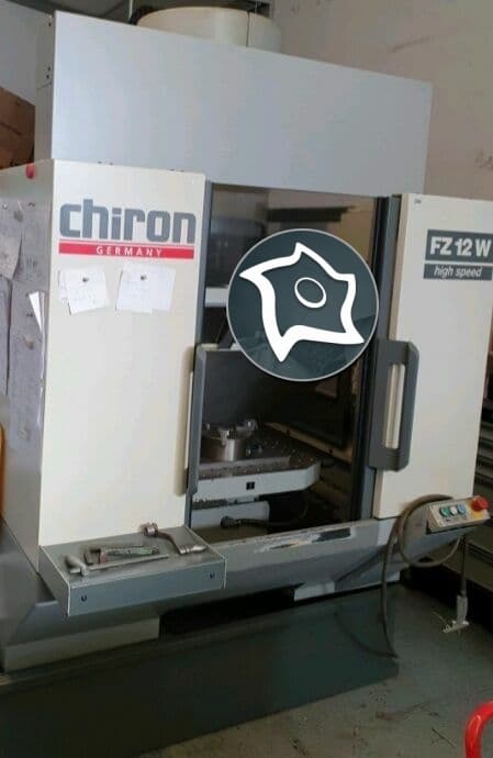 Вертикально-фрезерный станок с ЧПУ CHIRON FZ 12 W-ID15520
