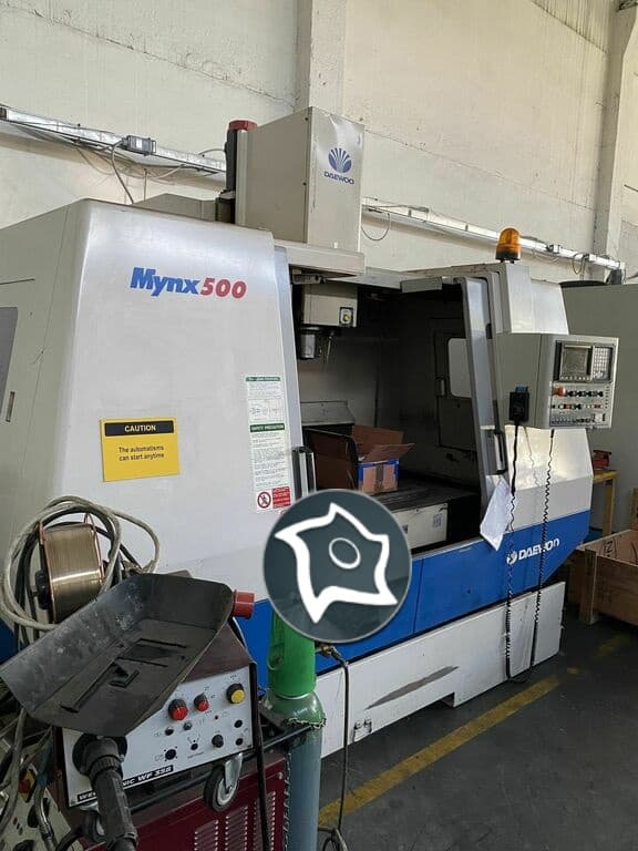 Вертикально-фрезерный станок с ЧПУ Daewoo Mynx 500-ID15609
