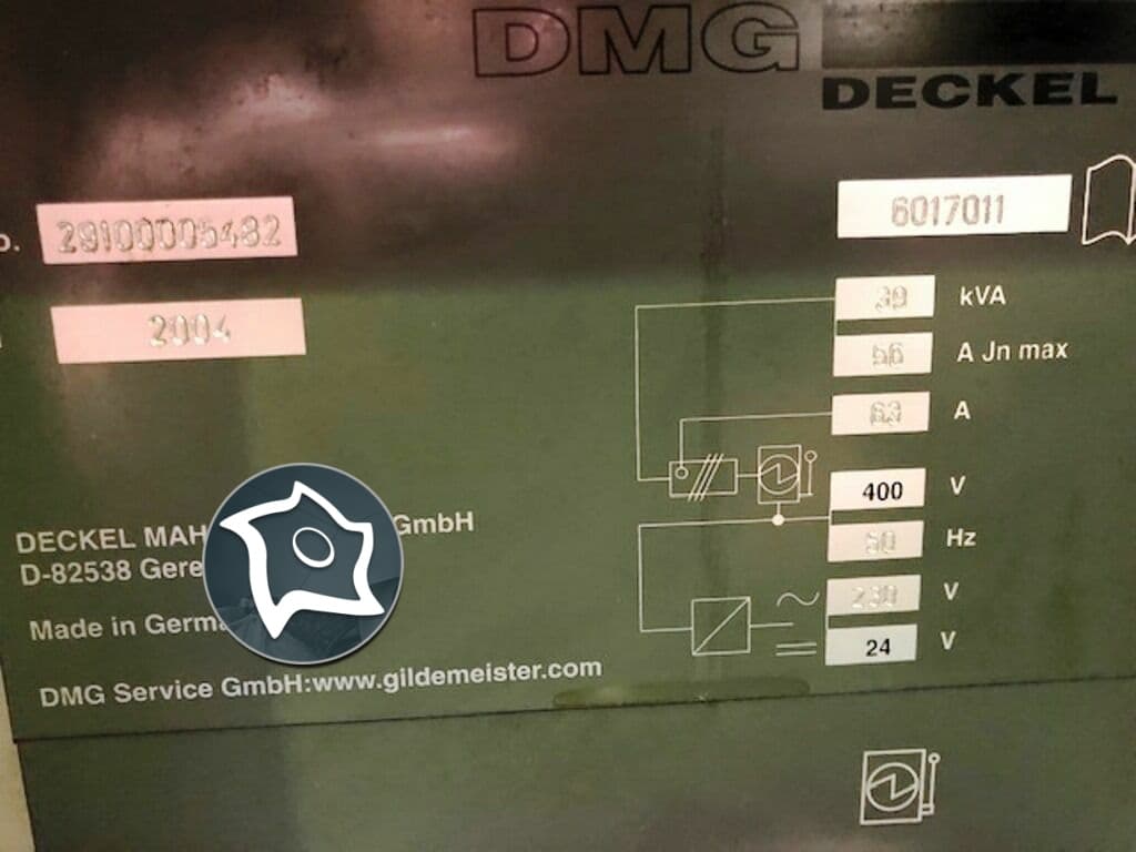 Вертикально-фрезерный станок с ЧПУ DECKEL MAHO DMC 64 V Linear-ID15325