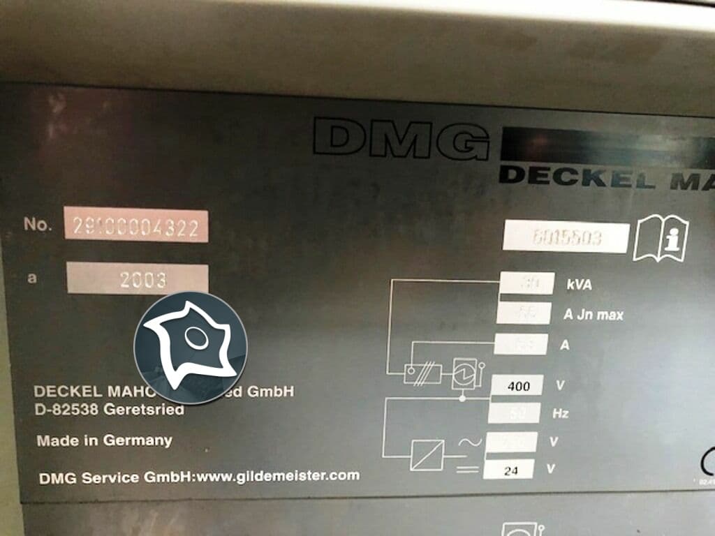 Вертикально-фрезерный станок с ЧПУ DECKEL MAHO DMC 64 V Linear-ID15328