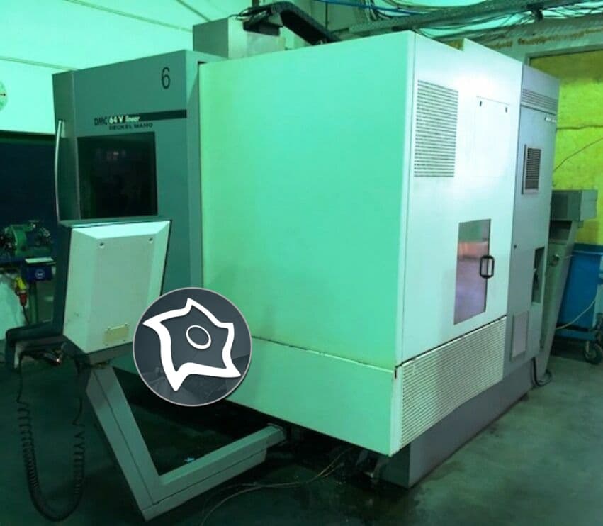 Вертикально-фрезерный станок с ЧПУ DECKEL MAHO DMC 64 V Linear-ID15328