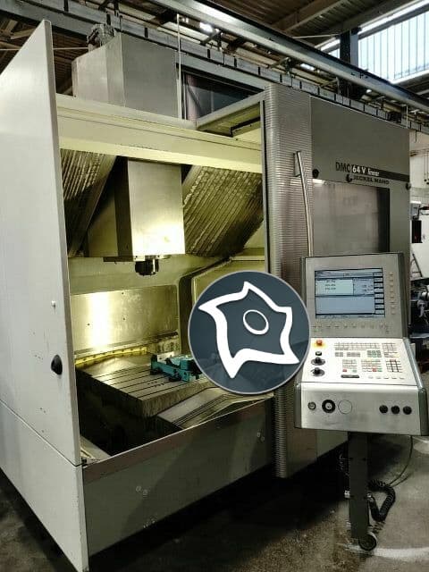 Вертикально-фрезерный станок с ЧПУ DECKEL MAHO DMC 64 V linear-ID16079