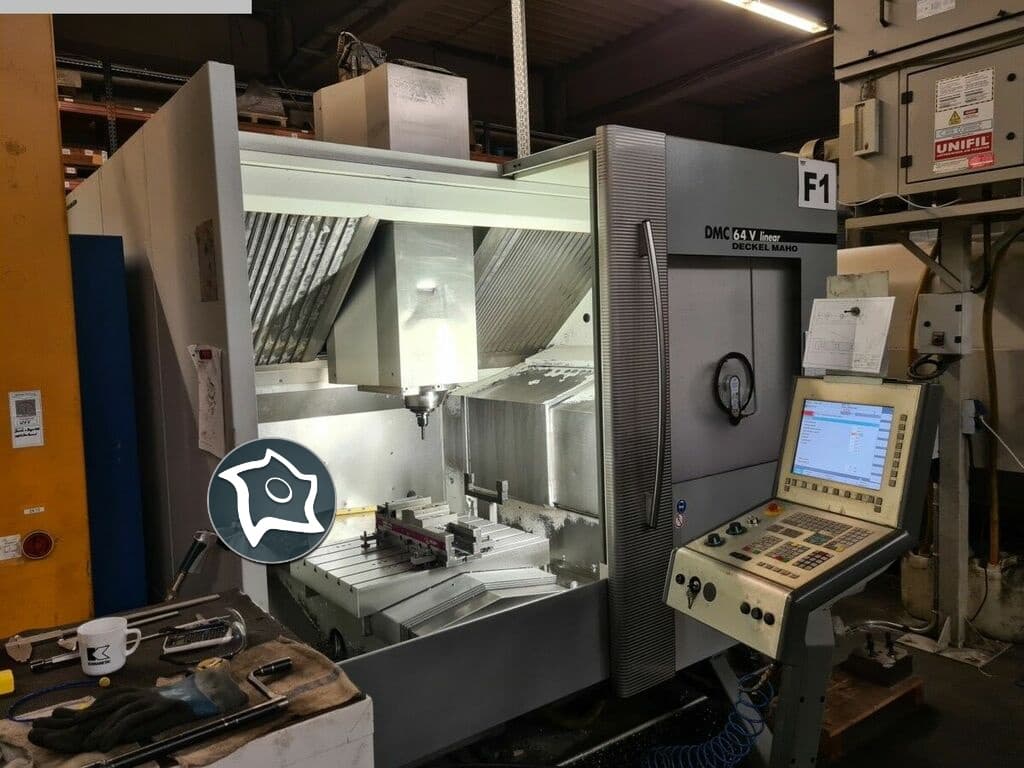 Вертикально-фрезерный станок с ЧПУ DECKEL MAHO DMC 64 V linear-ID16520
