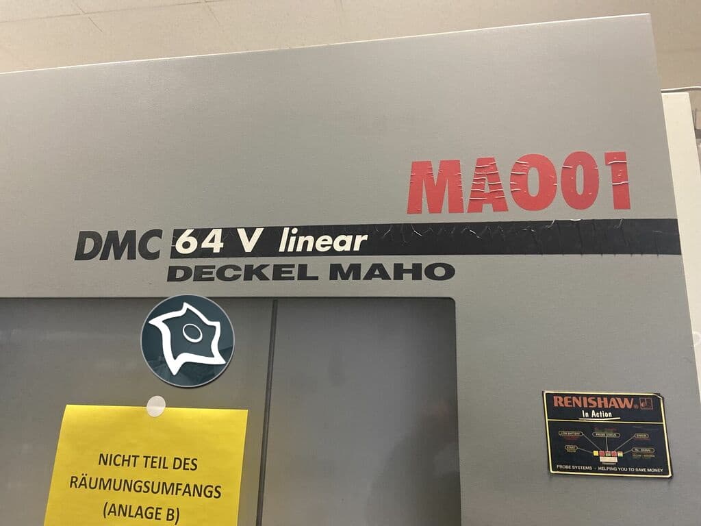 Вертикально-фрезерный станок с ЧПУ Deckel Maho DMC 64 V linear-ID16523