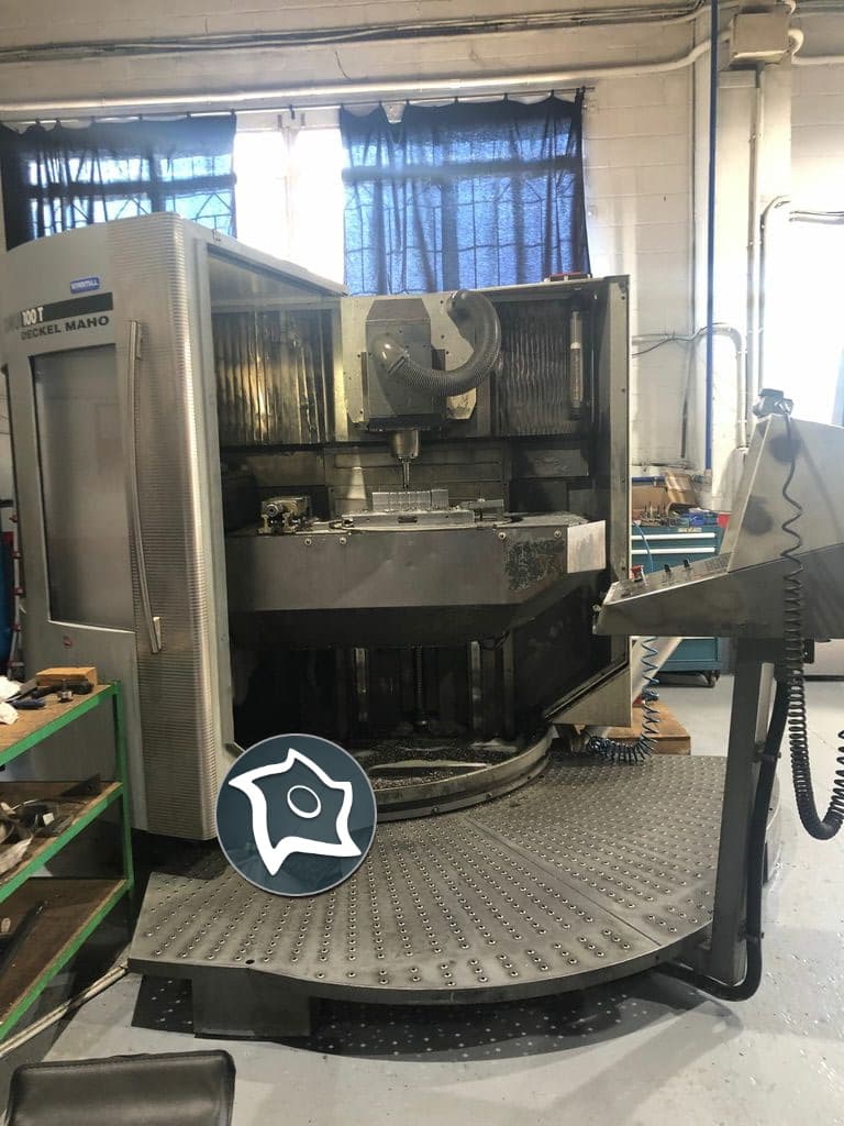 Вертикально-фрезерный станок с ЧПУ Deckel Maho DMU 100 T-ID15268