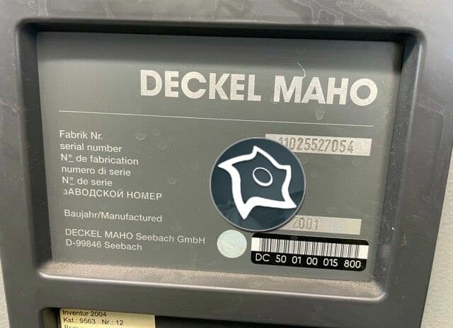 Вертикально-фрезерный станок с ЧПУ DECKEL MAHO DMU 50 M-ID16494