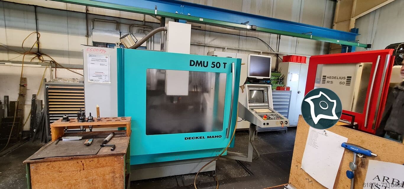 Вертикально-фрезерный станок с ЧПУ Deckel Maho DMU 50 T 3+2-ID16689