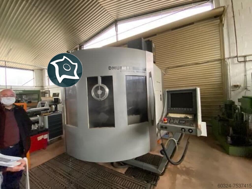 Вертикально-фрезерный станок с ЧПУ Deckel Maho DMU 80 T-1-ID16836