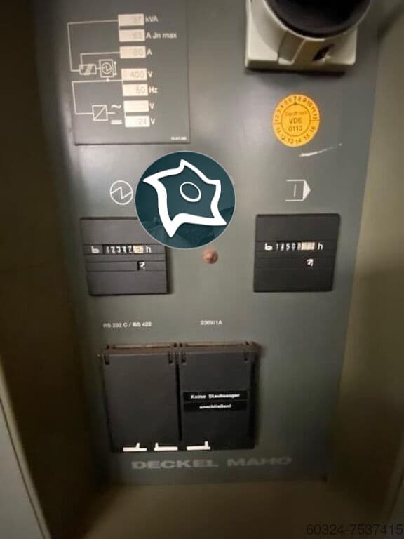 Вертикально-фрезерный станок с ЧПУ Deckel Maho DMU 80 T-1-ID16836
