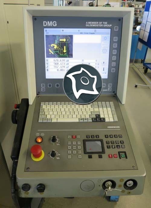 Вертикально-фрезерный станок с ЧПУ Deckel Maho DMU 80 T-ID15880