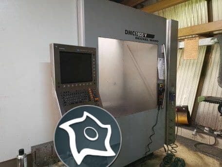 Вертикально-фрезерный станок с ЧПУ DMG DECKEL MAHO DMC 1035 V-ID15257
