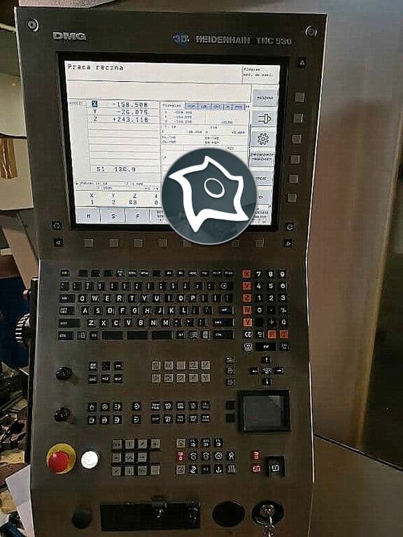 Вертикально-фрезерный станок с ЧПУ DMG DECKEL MAHO DMC 1035 V-ID15257