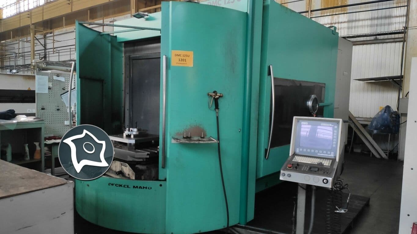Универсально-фрезерный станок с ЧПУ DMG Deckel Maho DMC 125 U-ID14540