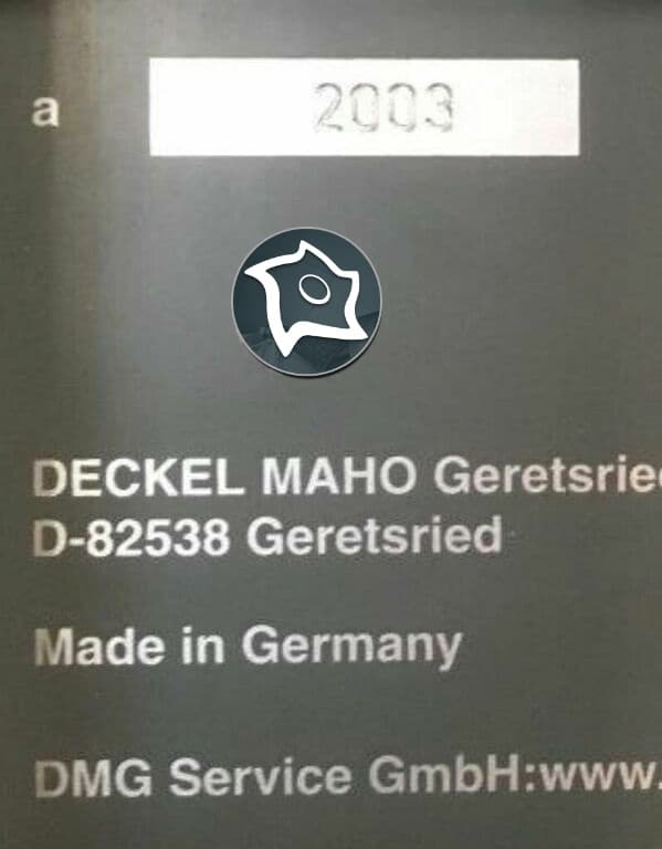 Вертикально-фрезерный станок с ЧПУ DMG DECKEL MAHO DMC 63 V-ID15977