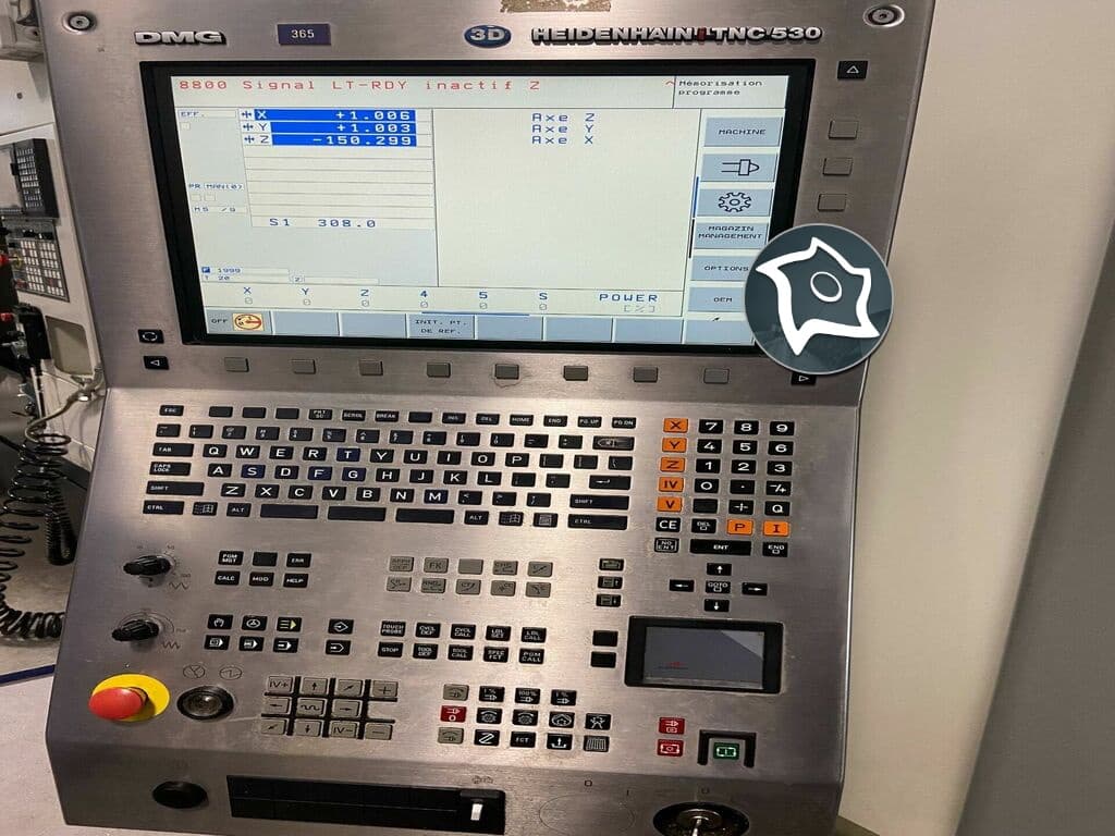 Вертикально-фрезерный станок с ЧПУ DMG DECKEL MAHO DMC 635 V-ID15976