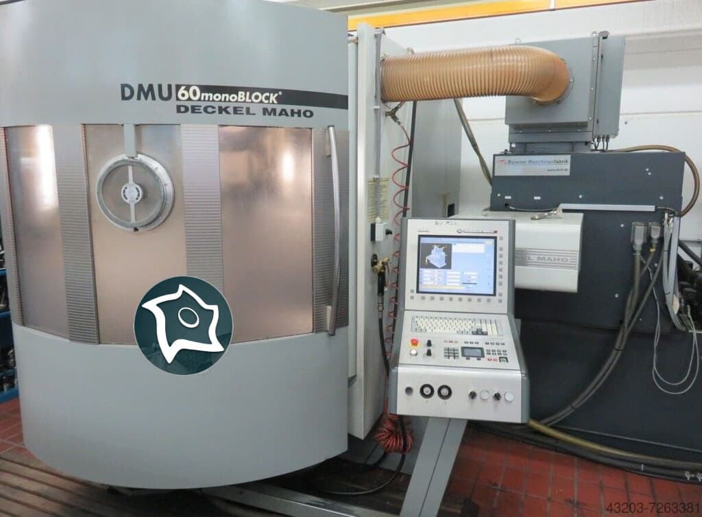 Вертикально-фрезерный станок с ЧПУ DMG DECKEL MAHO DMU 60 monoBlock-ID16914