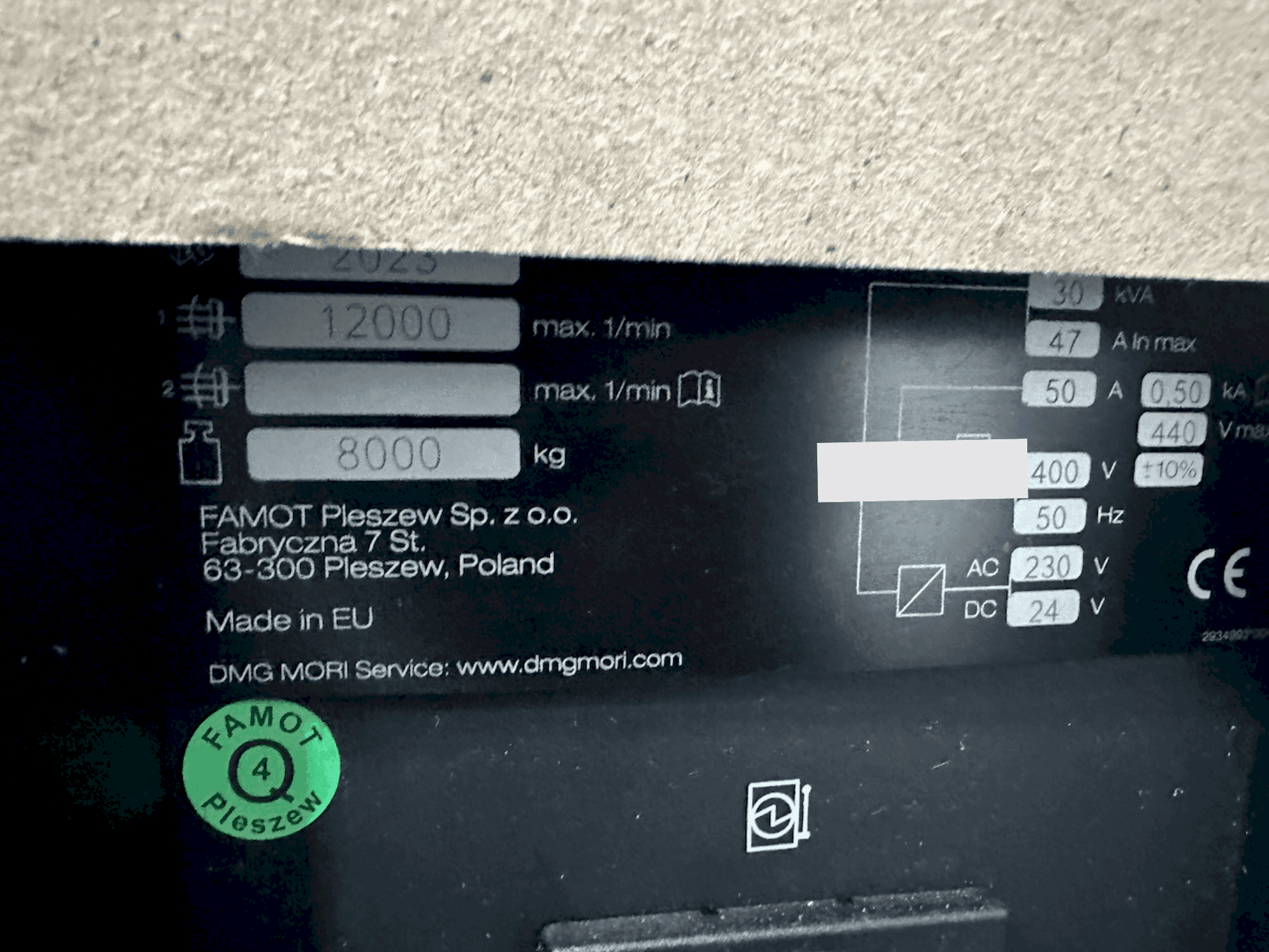 Вертикально-фрезерный станок с ЧПУ DMG MORI CMX 70 U-ID17032