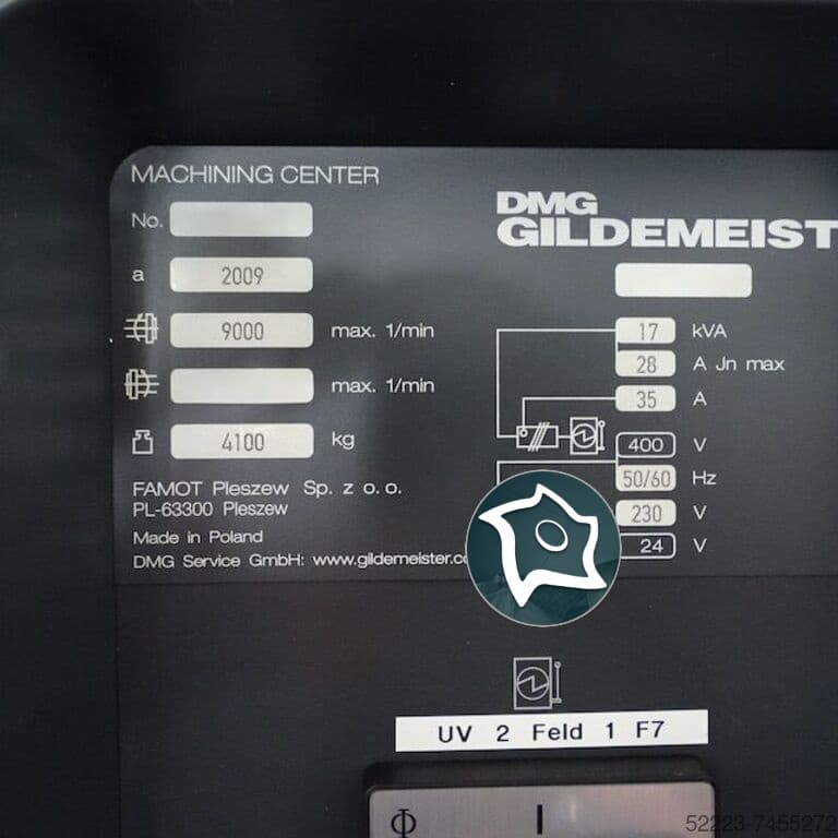 Вертикально-фрезерный станок с ЧПУ DMG MORI DMC 1035 V Ecoline-ID16741