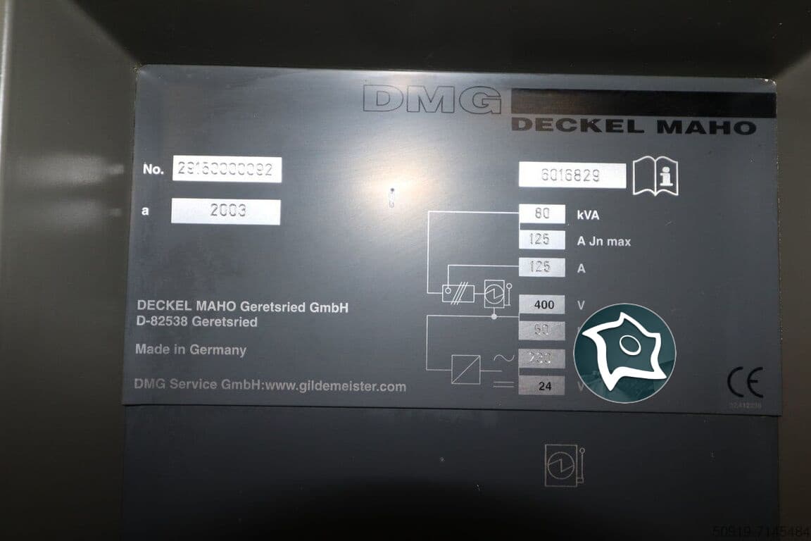 Вертикально-фрезерный станок с ЧПУ DMG MORI DMC 165 V linear-ID16812