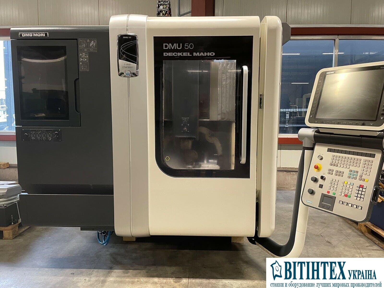 5-осевой фрезерный станок с ЧПУ DMG MORI DMU 50-ID15502